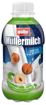 Müllermilch lískový oříšek 400 g, 1,5%