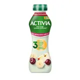 Activia zakysaný nápoj s bifidokulturou třešeň/jablko/banán bez přid. cukru 270g
