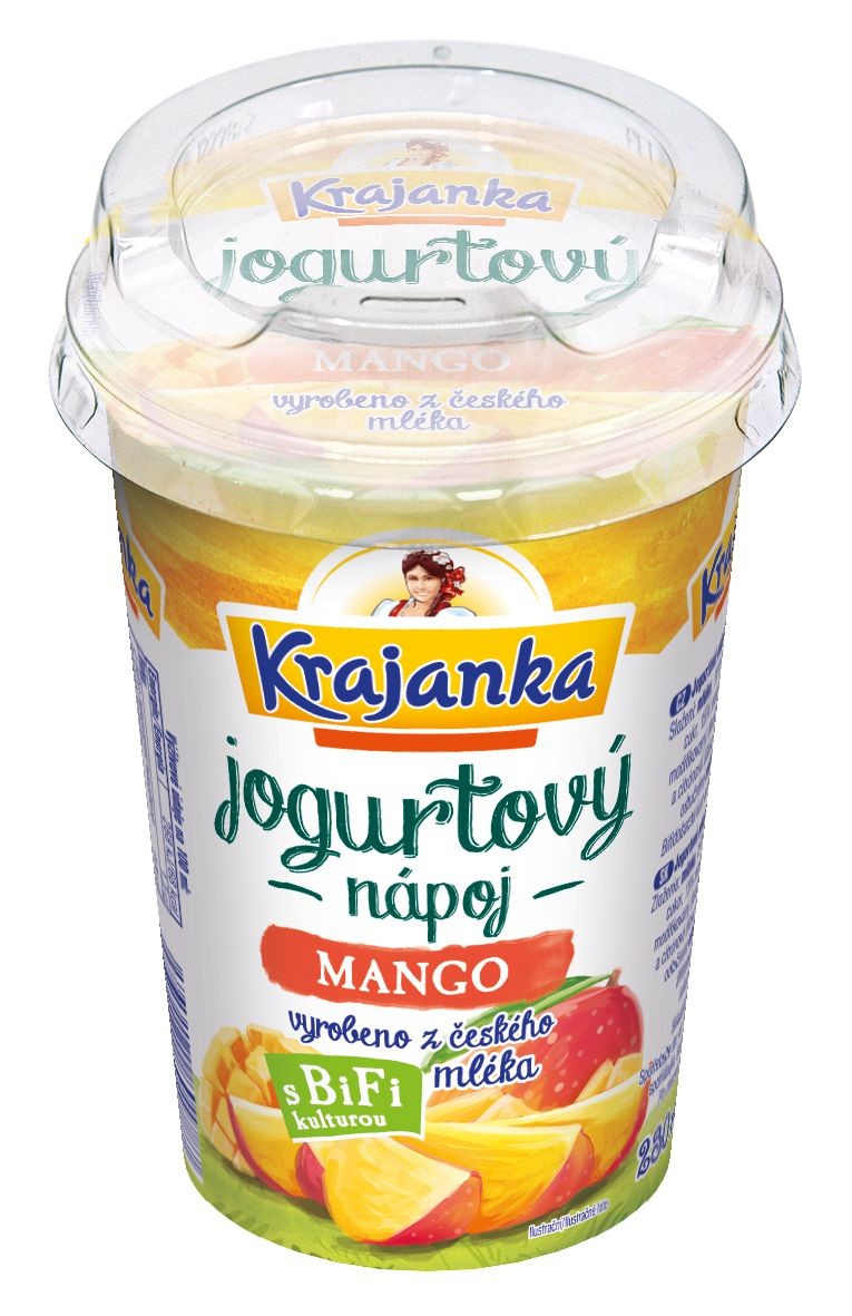 Krajanka jogurtový nápoj mango 230ml