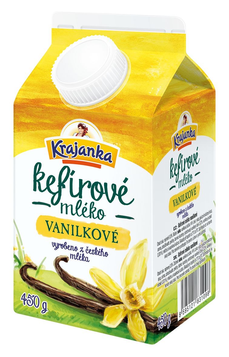 Krajanka Kefír vanilka 450 g