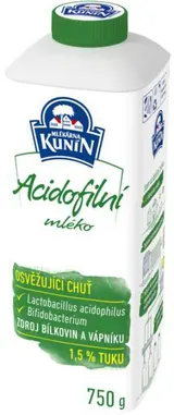 Kunín Acidofilní mléko 750 g