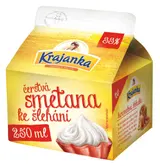 Krajanka čerstvá smetana ke šlehání 250ml
