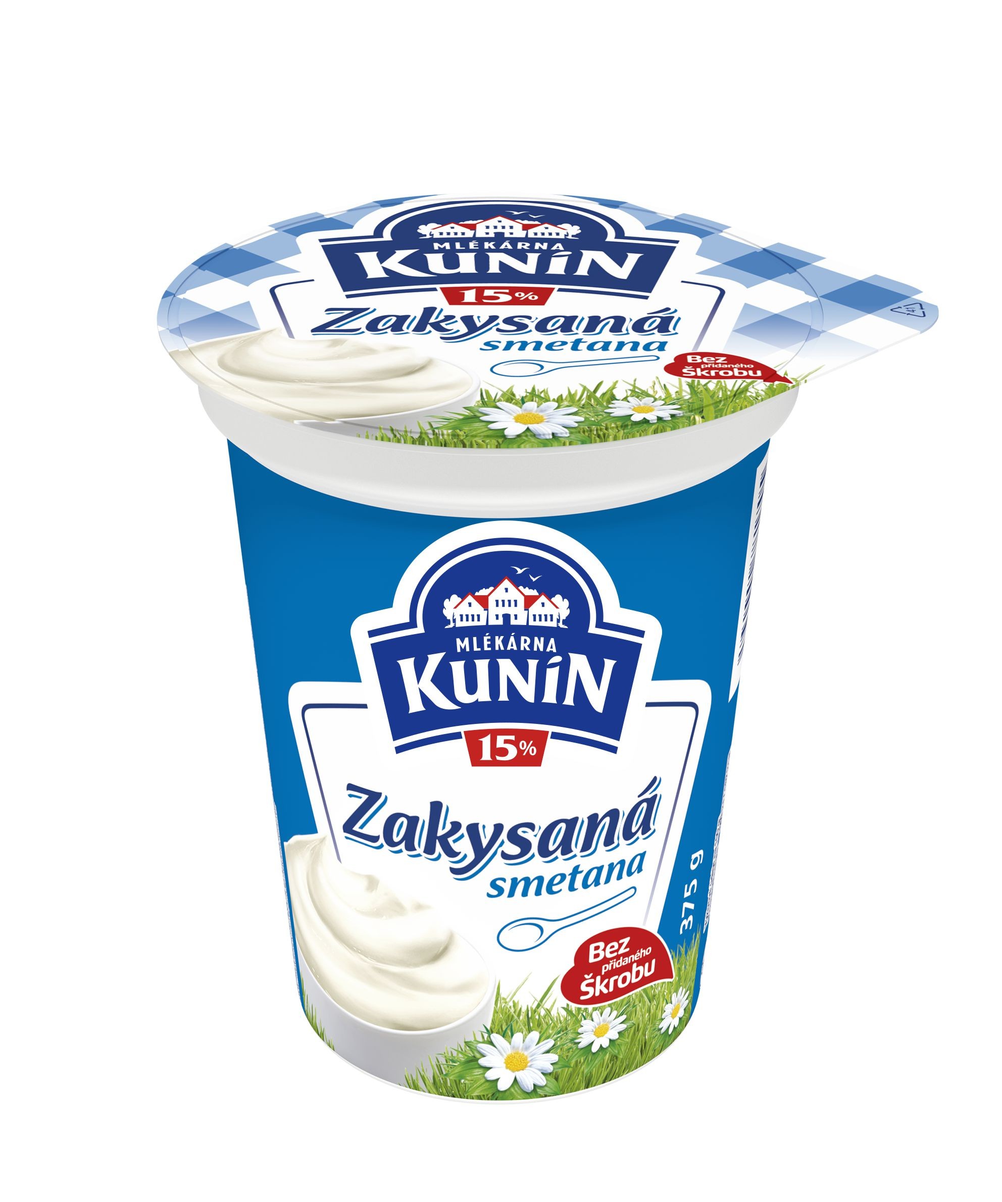 Kunín Zakysaná smetana Krémovitá 15% 375 g