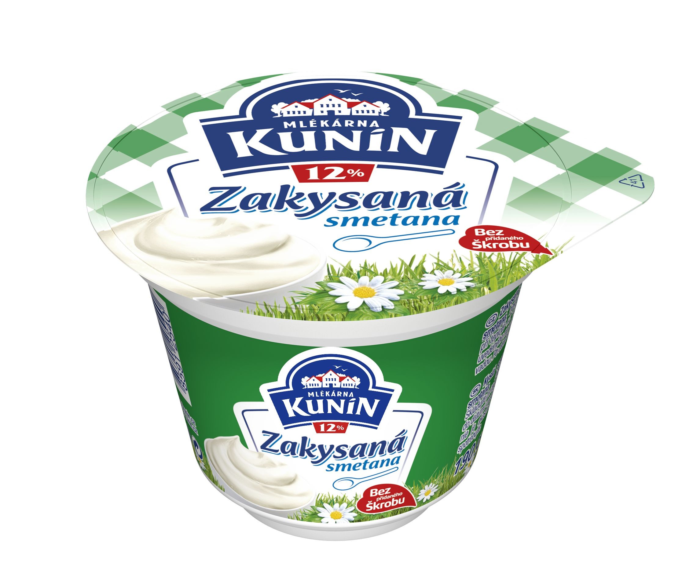 Kunín Zakysaná smetana 12% 190 g