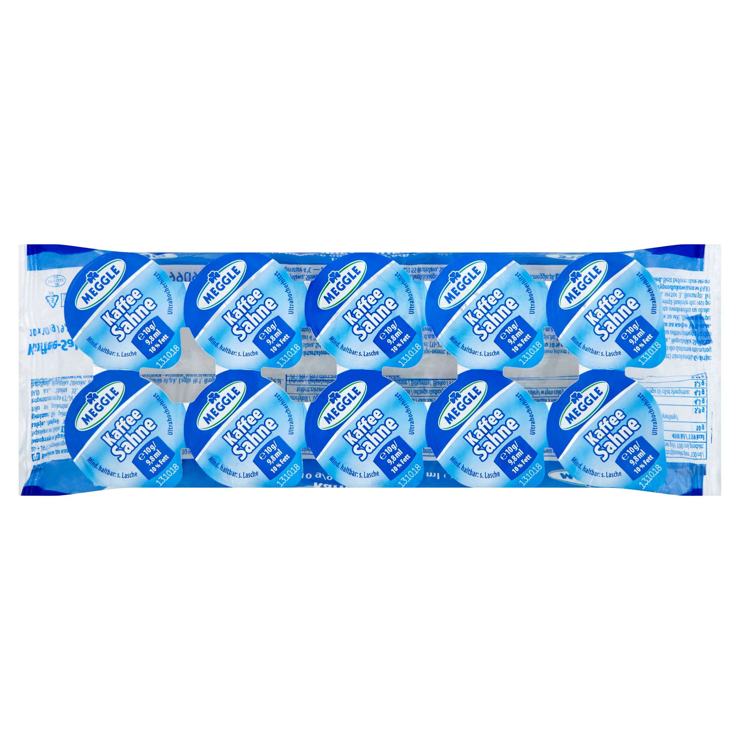 Meggle Trvanlivá smetana do kávy 10x10 g