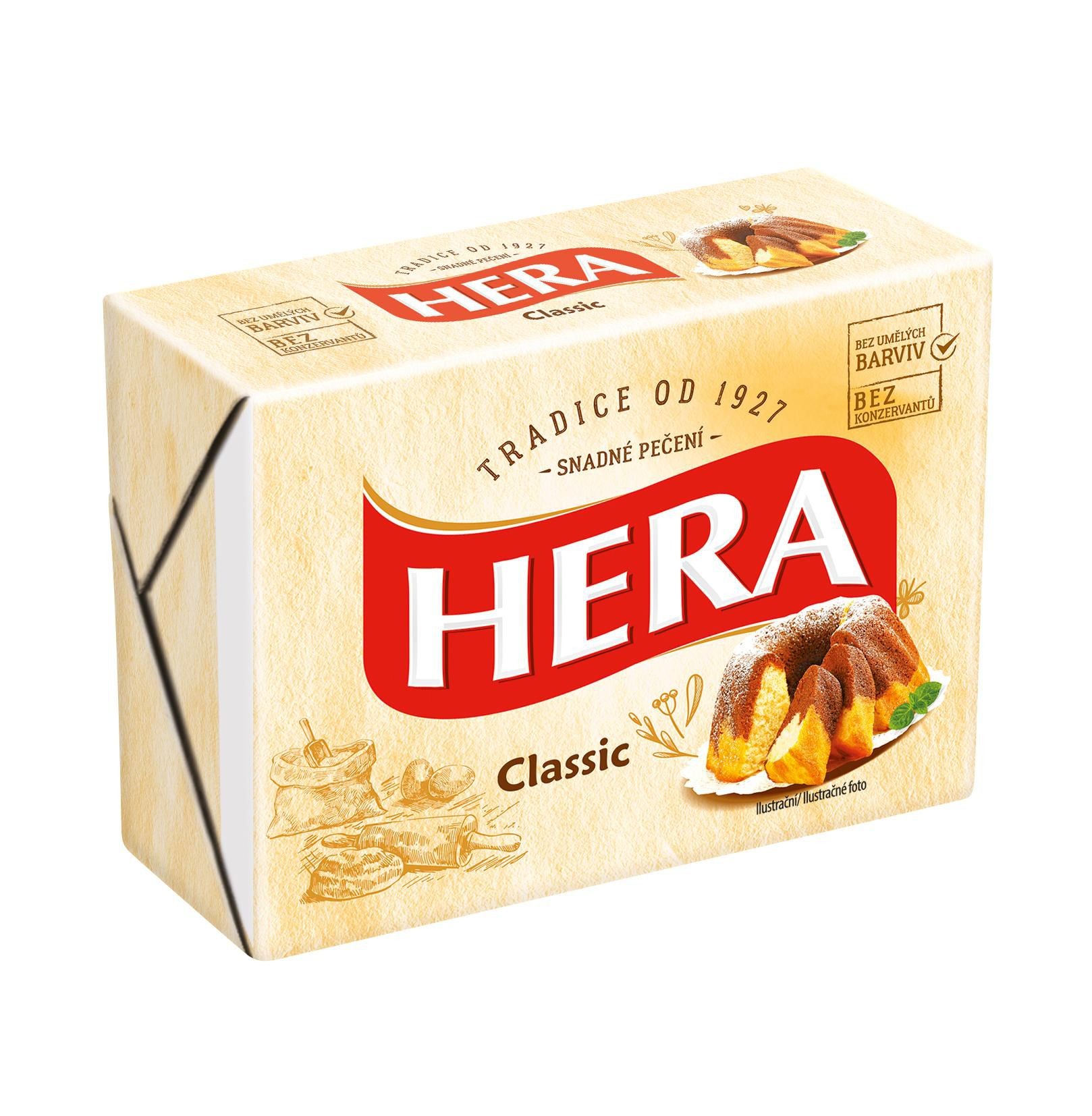 Hera Rostlinný roztíratelný tuk na pečení 250 g