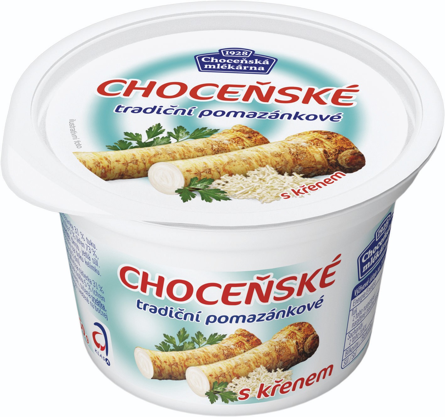 Choceňská Mlékárna Choceňské tradiční pomazánkové s křenem 150 g