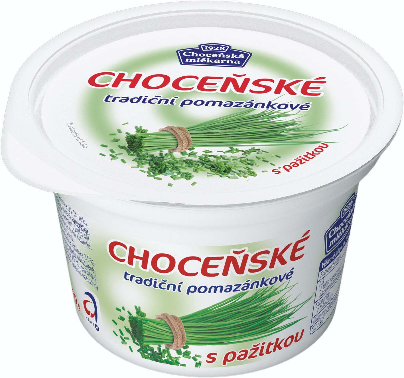 Choceňská Mlékárna Choceňské tradiční pomazánkové s pažitkou 150 g