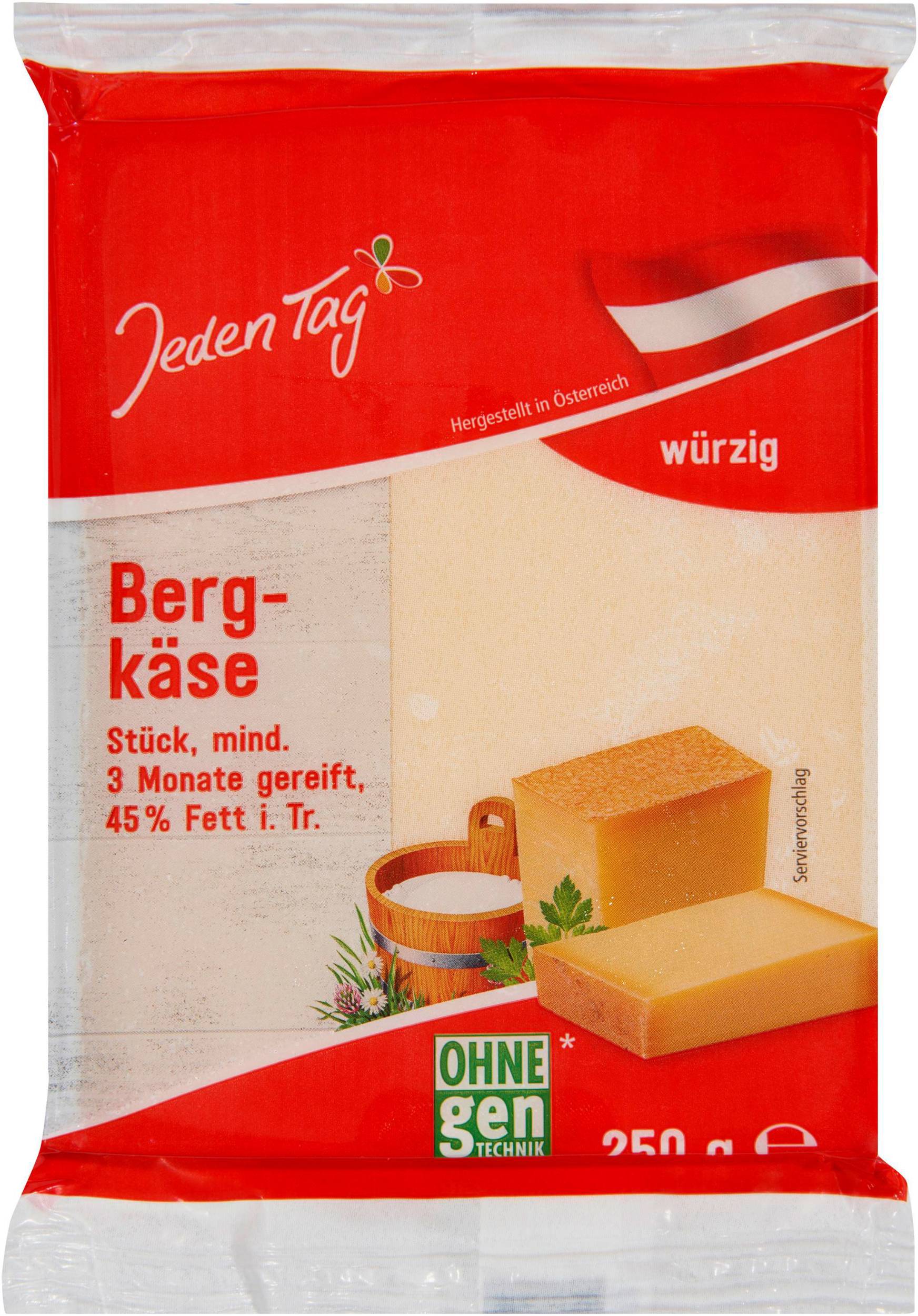 Jeden tag Rakouský horský sýr 250g