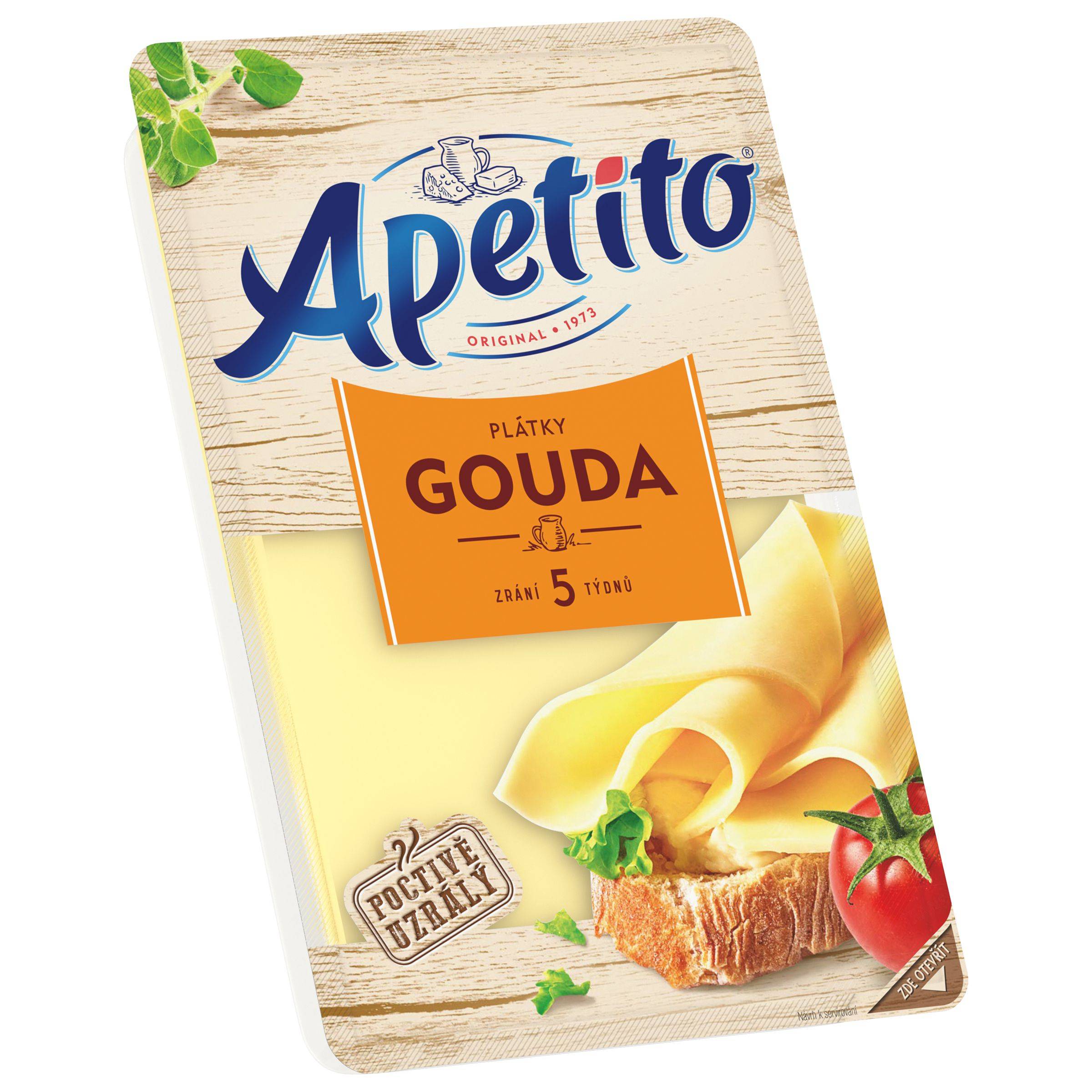 Apetito plátky Gouda 90g