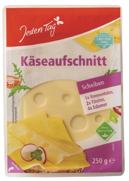 Jeden Tag Sýrový nářez plátky 250g