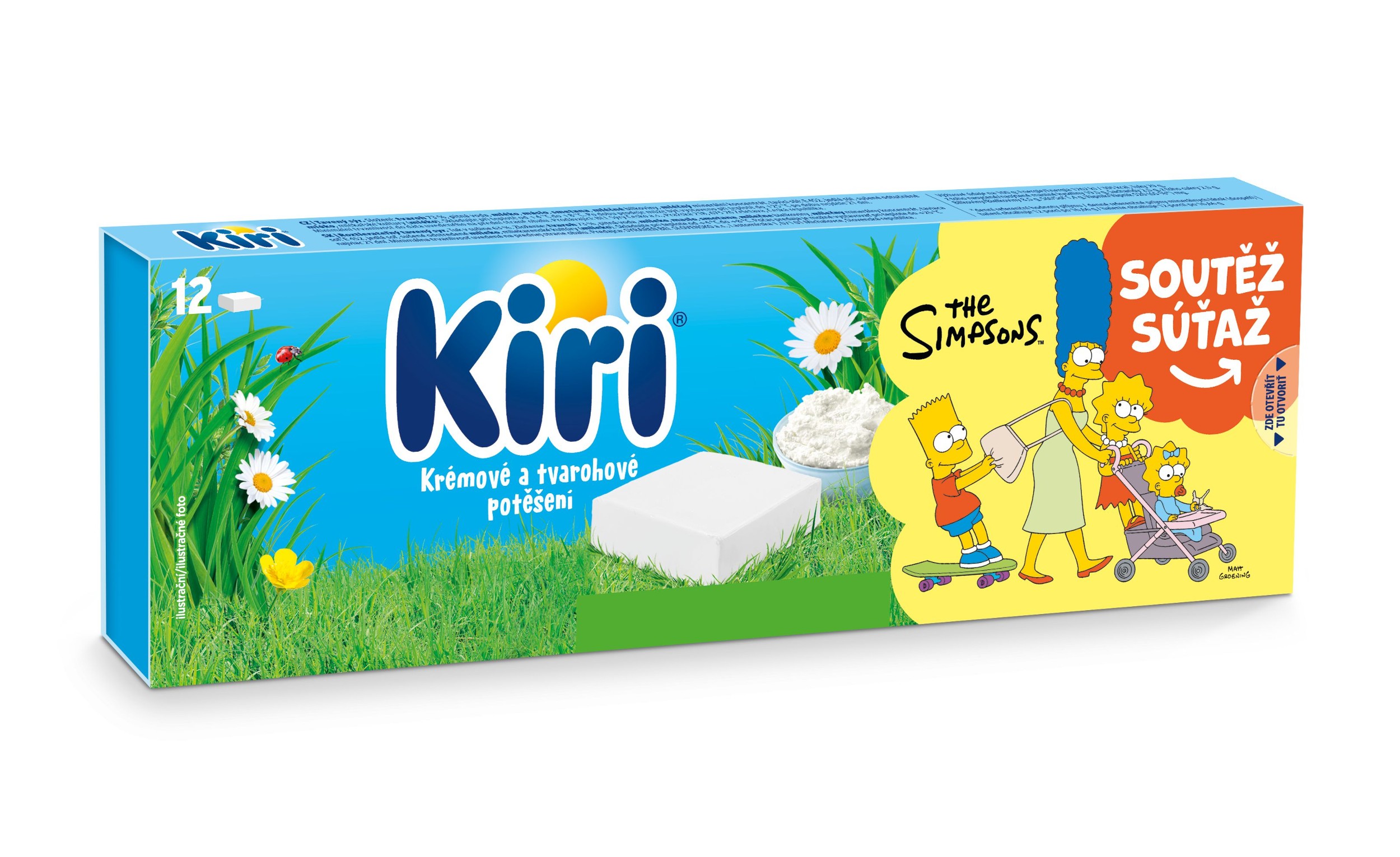 Kiri Z tvarohu a smetany 12 porcí 200 g