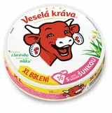 Veselá Kráva Tavený sýr šunka XL 16ks 240 g