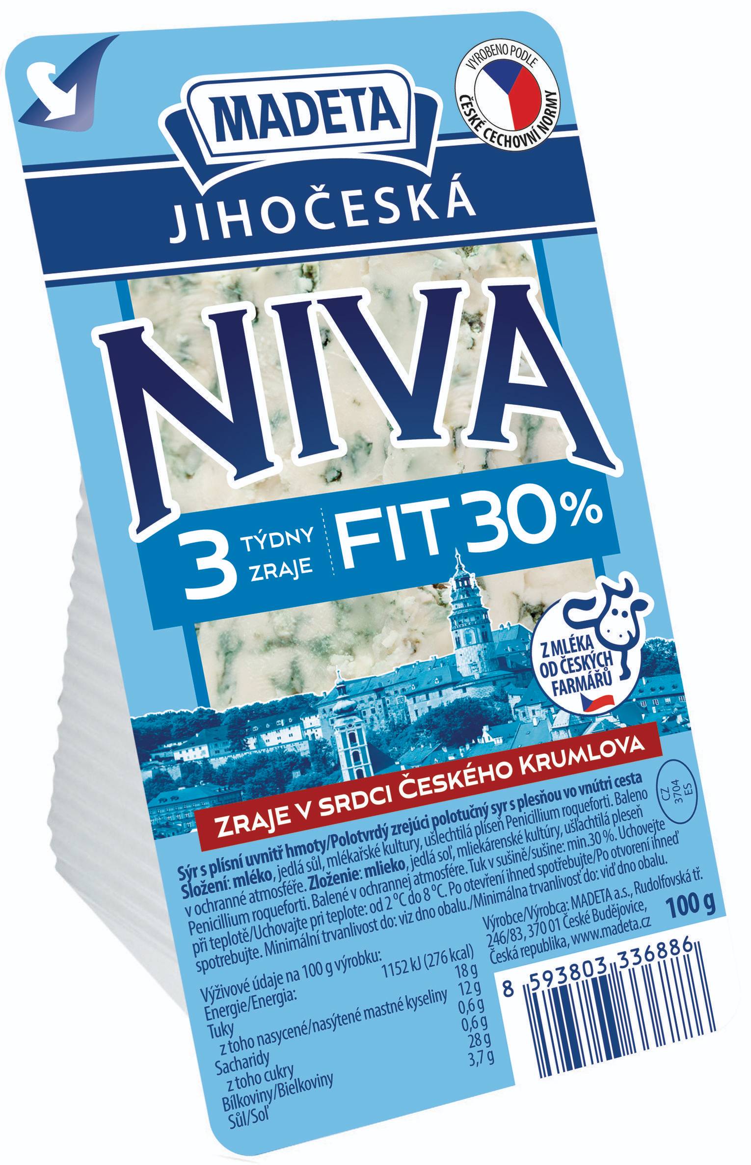 Jihočeská Niva 30% 100g