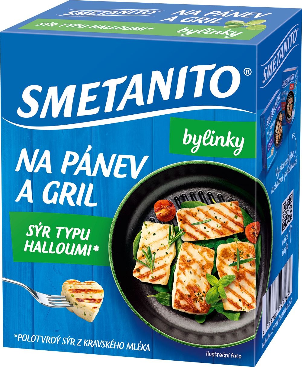 Smetanito na pánev a gril Bylinky 200g