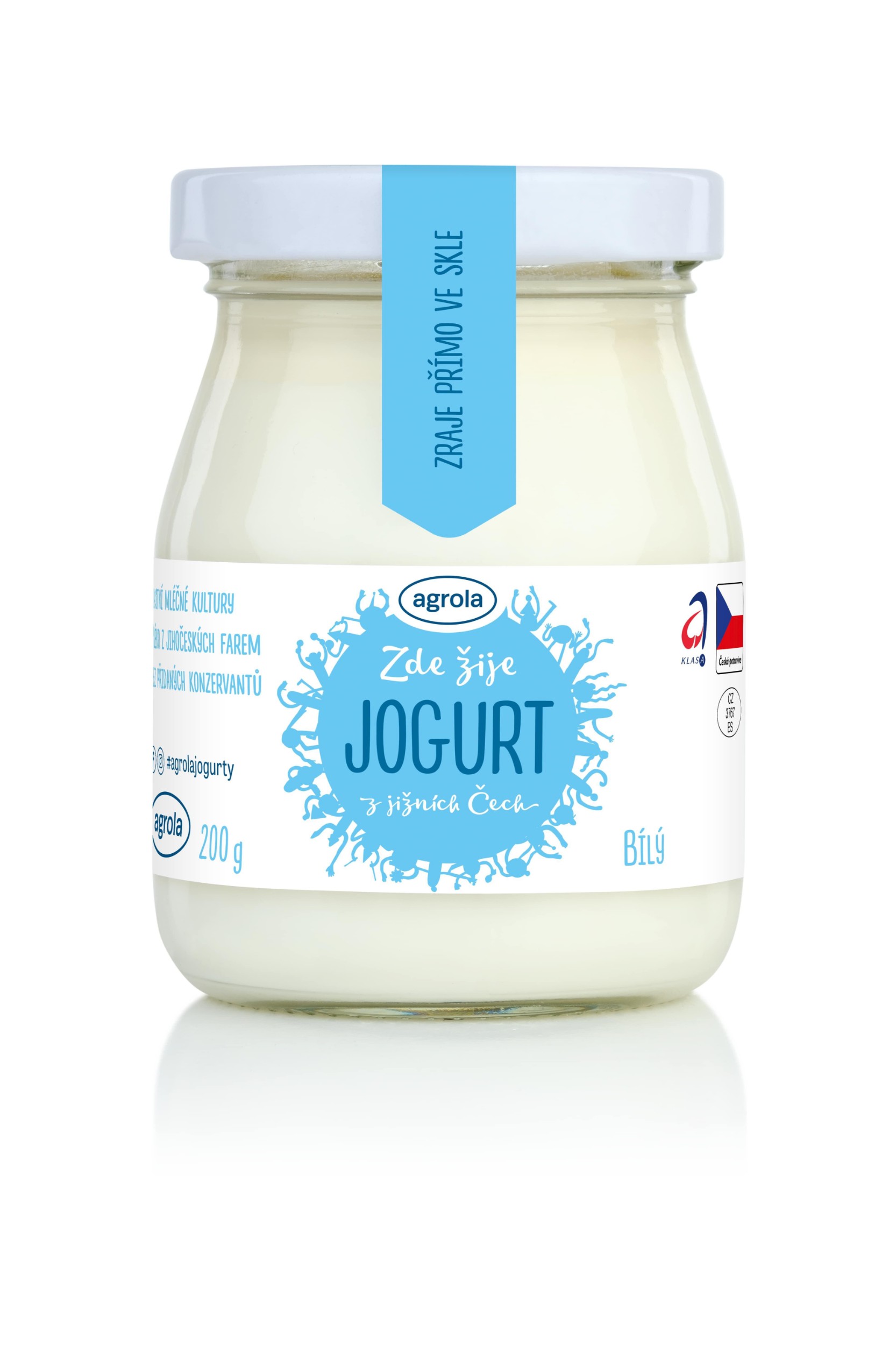 Agro-la Jogurt bílý 200 g