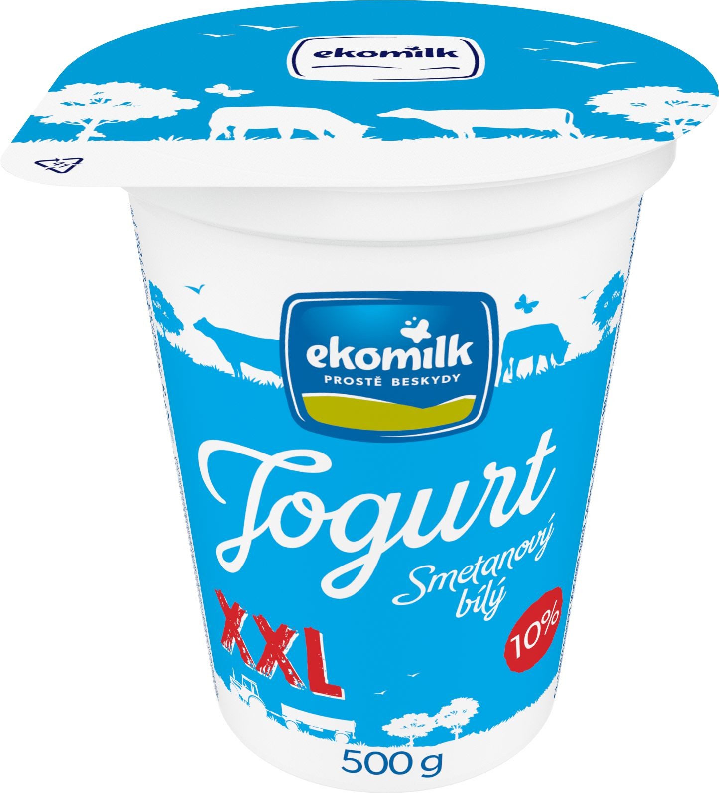 Ekomilk Smetanový jogurt 500 g