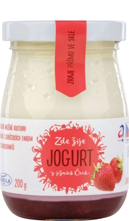 Agro-la Jogurt jahoda 200 g