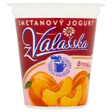 Mlékárna Valašské Meziříčí Smetanový jogurt z Valašska broskev 150 g
