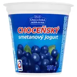 Choceňská Mlékárna Choceňský smetanový jogurt borůvkový 150 g