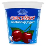 Choceňská Mlékárna Choceňský smetanový jogurt višňový 150 g
