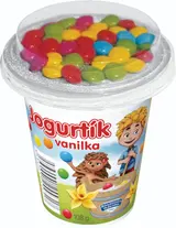 Bobík Jogurtík vanilka s lentilkami 108g