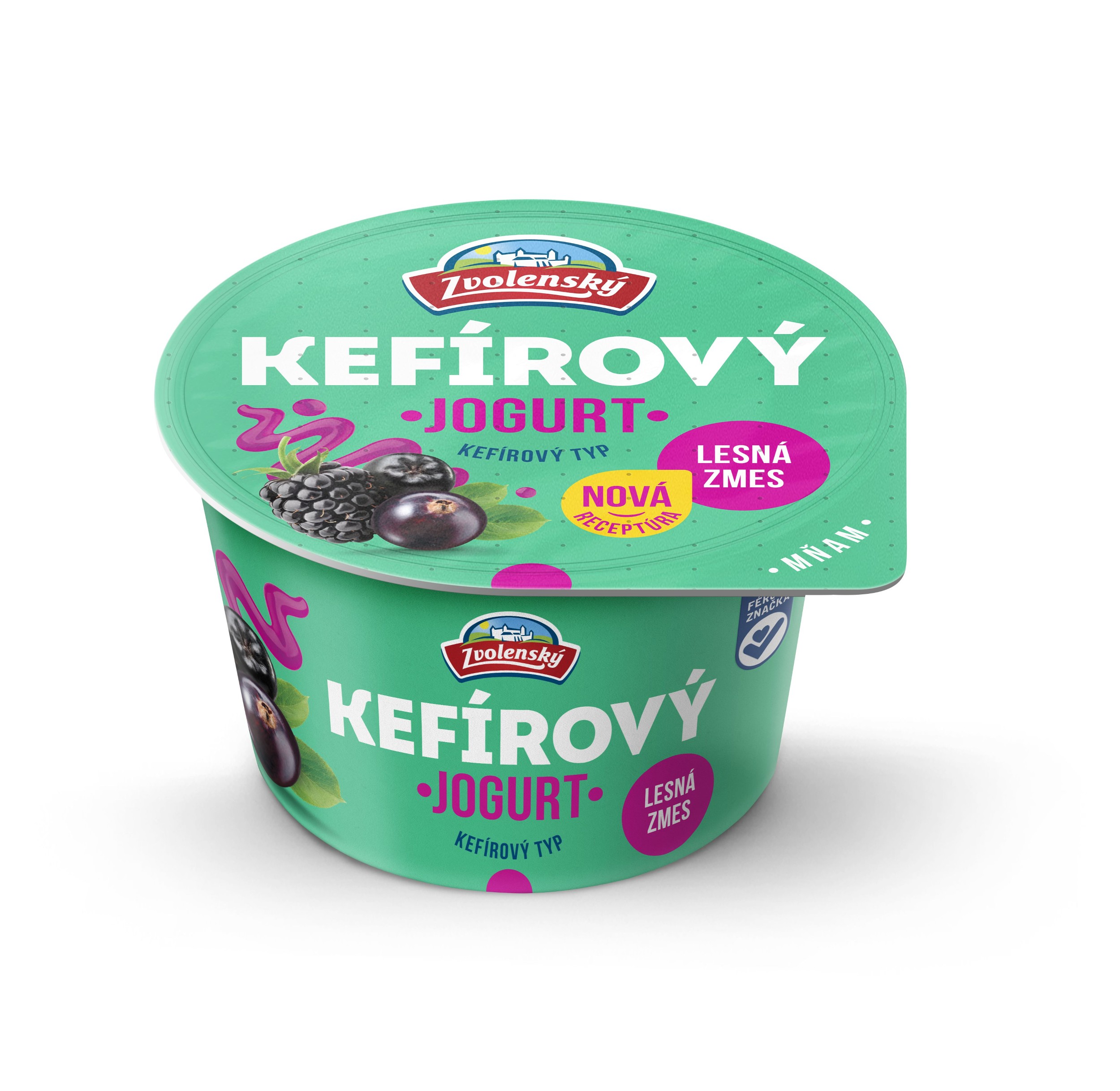 Jogurt kefírového typu Lesní směs 150g