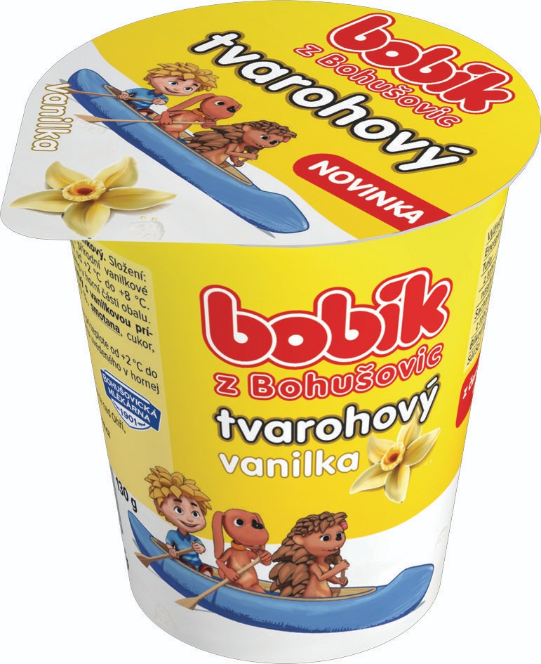 Bobík tvarohový vanilka 130g