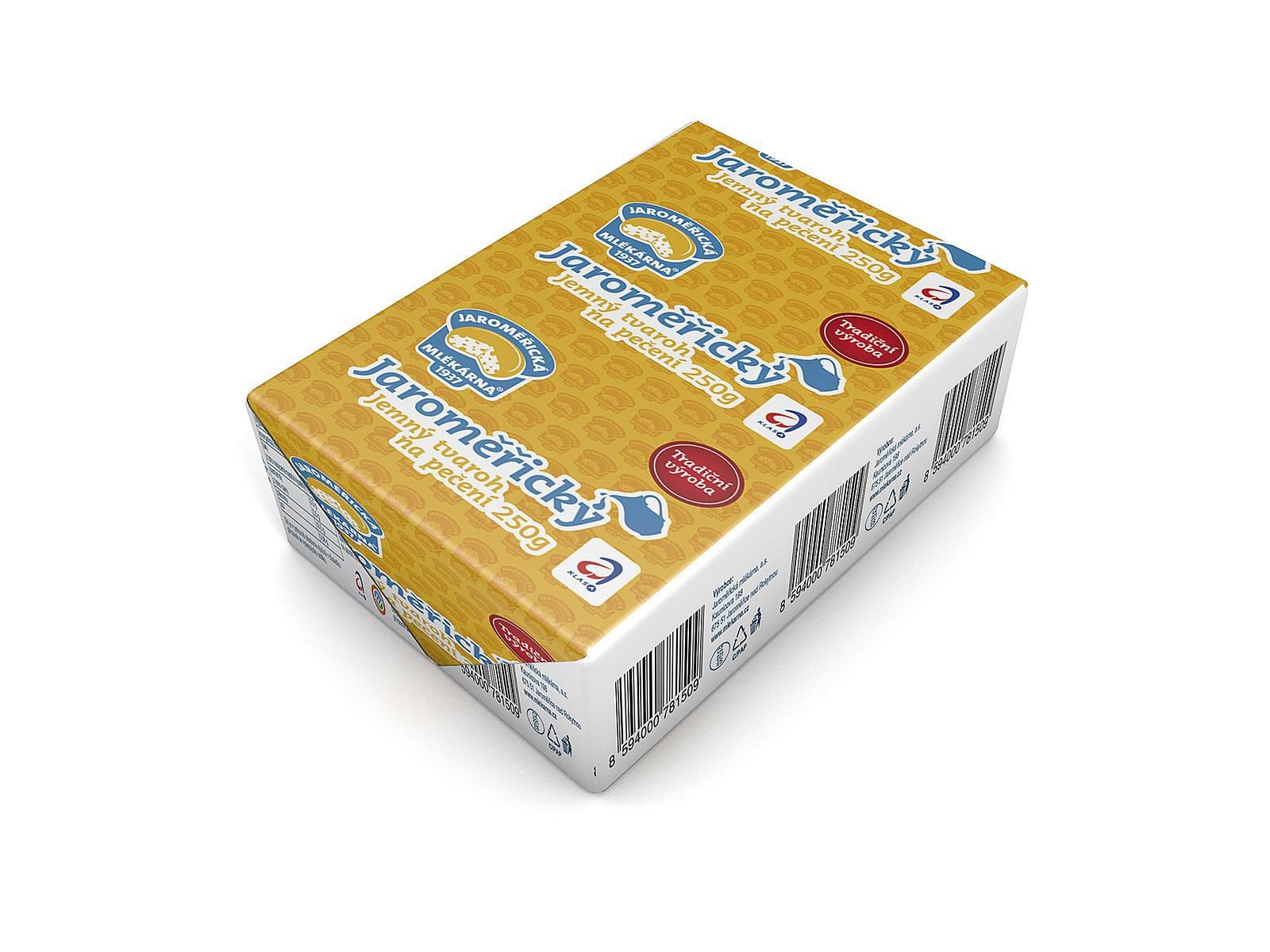 Jaroměčická mlékárna Tvaroh jemný 250 g