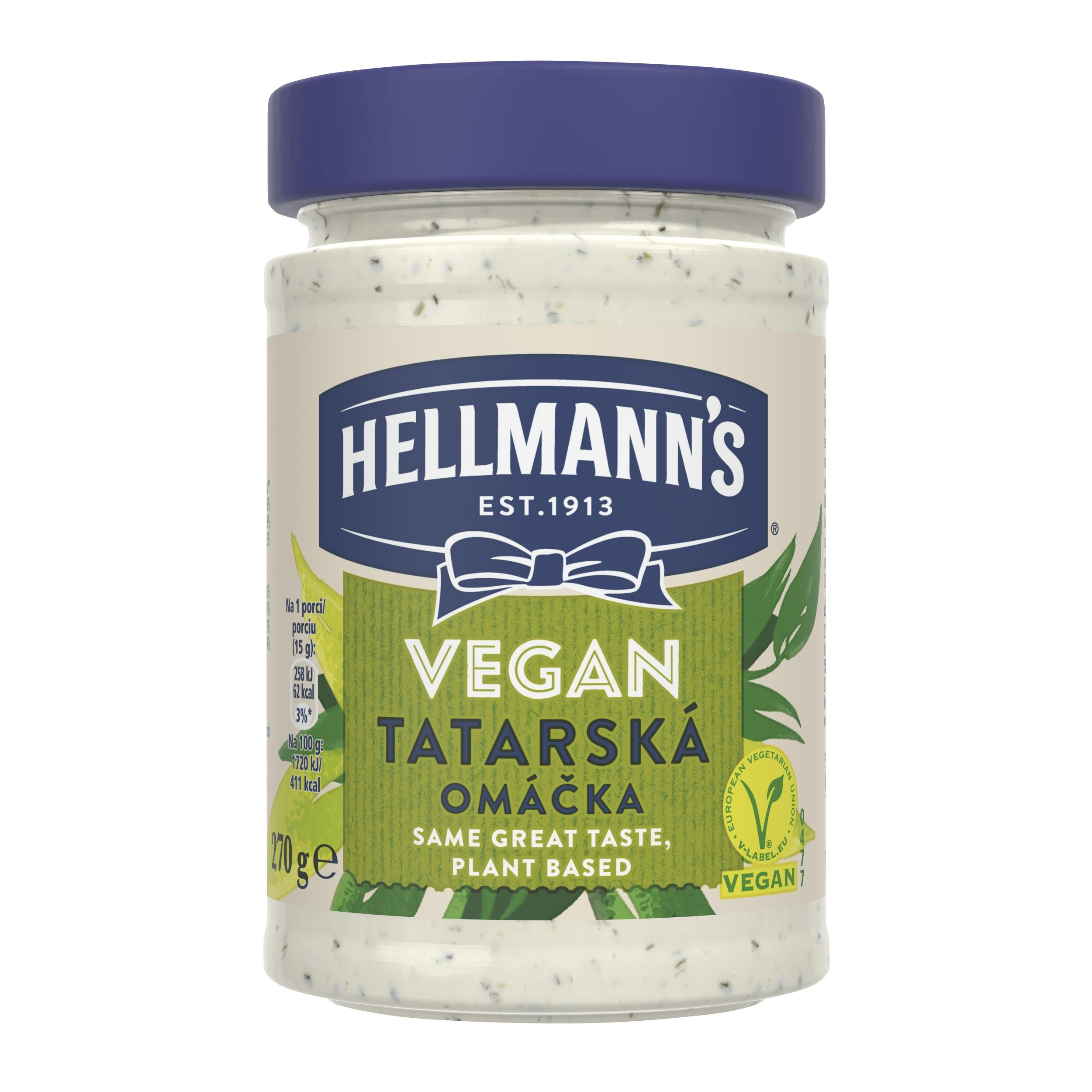 Hellmann´s Veganská Tatarská omáčka 270g