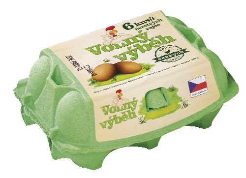 Schubert Vejce volný výběh 6 ks