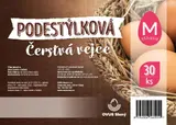Čerstvá podestýlková vejce M 30 ks