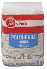 Váš Výběr Polohrubá mouka pšeničná 1kg