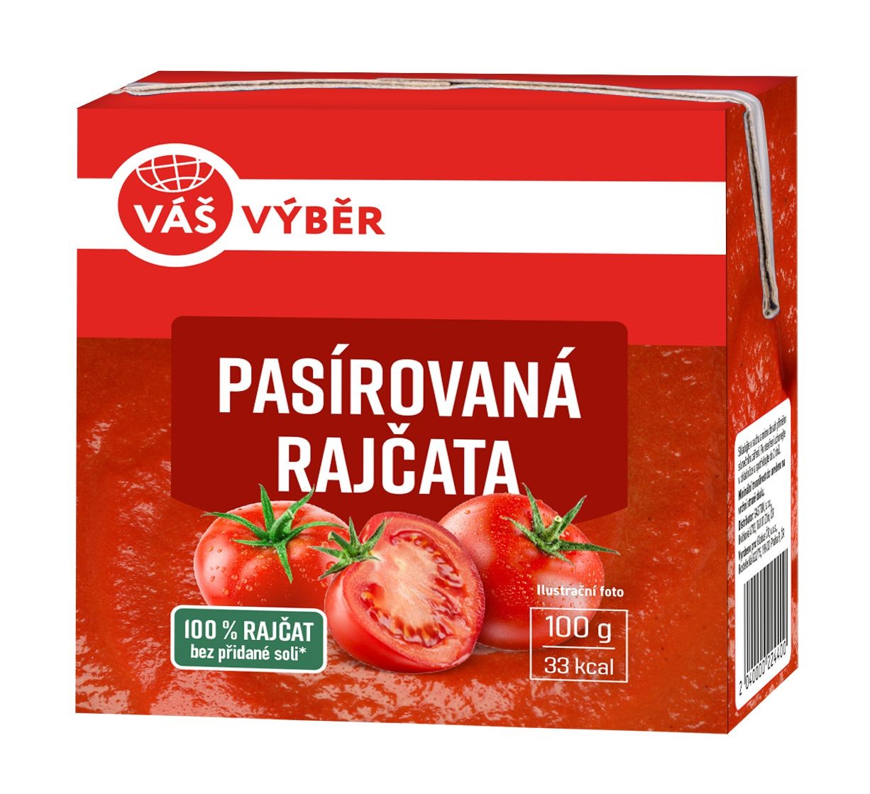 Váš Výběr Rajčata pasírovaná 500g