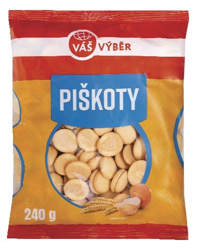 Váš Výběr Piškoty 240g