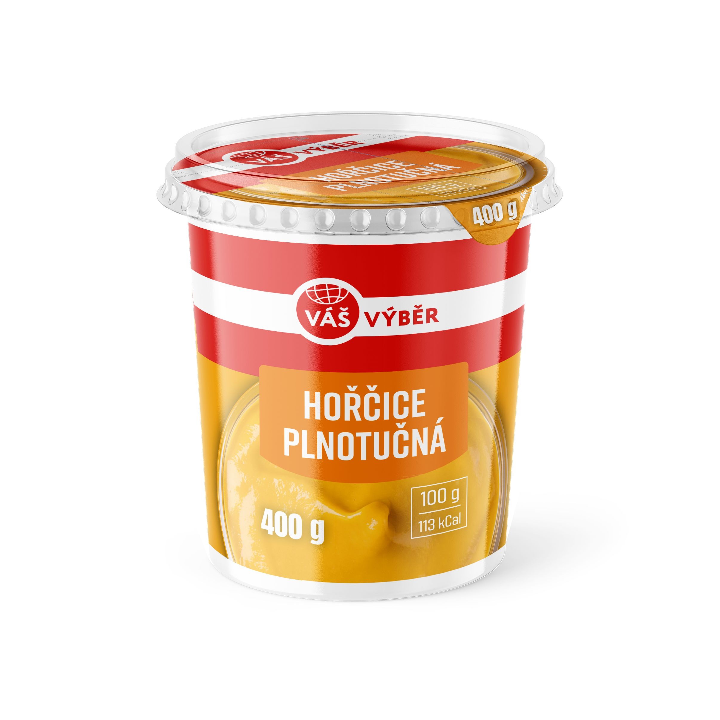 Váš Výběr Plnotučná hořčice 400g