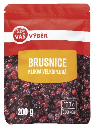 Váš Výběr Brusnice klikva velkoplodá 200g