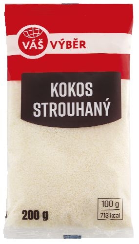 Váš Výběr Kokos strouhaný 200g