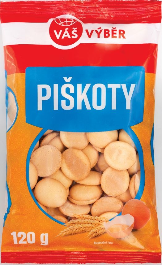 Váš Výběr Piškoty 120g