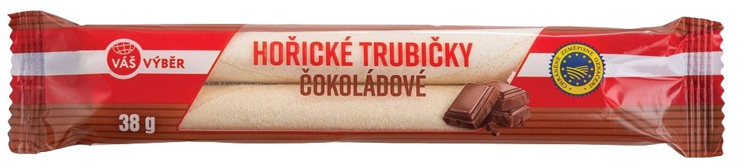 Váš Výběr Hořické trubičky čokoládové 38g