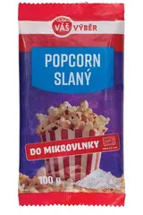 Váš Výběr Popcorn Slaný 100g
