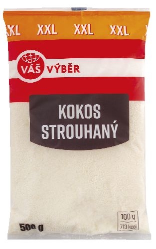 Váš Výběr Kokos strouhaný 500g