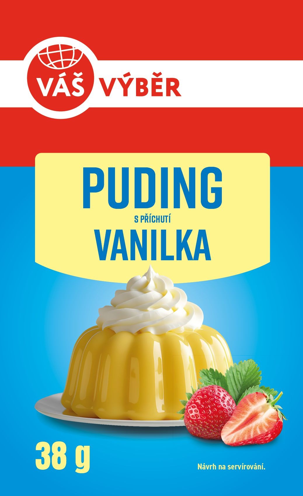 Váš Výběr Puding s příchutí vanilka 38g