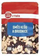 Váš Výběr Směs kešu a brusnice 200g