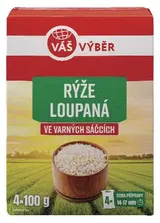 Váš výběr Rýže dlouhozrnná VS 4x100g