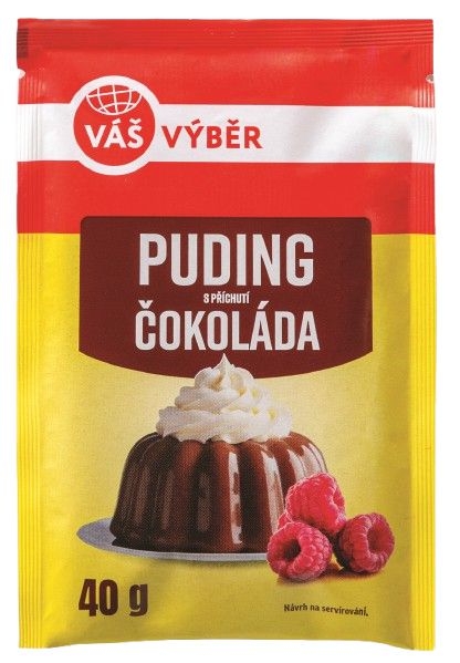 Váš Výběr Puding s příchutí čokolády 40g