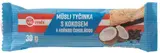 Váš Výběr Müsli tyčinka s kokosem polomáčená v hořké čokoládě 30g