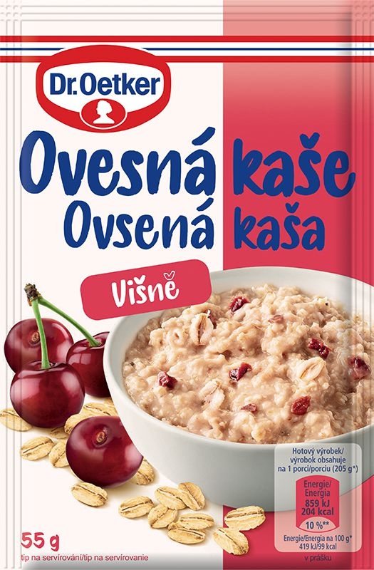 Dr. Oetker Ovesná kaše Višně 55g
