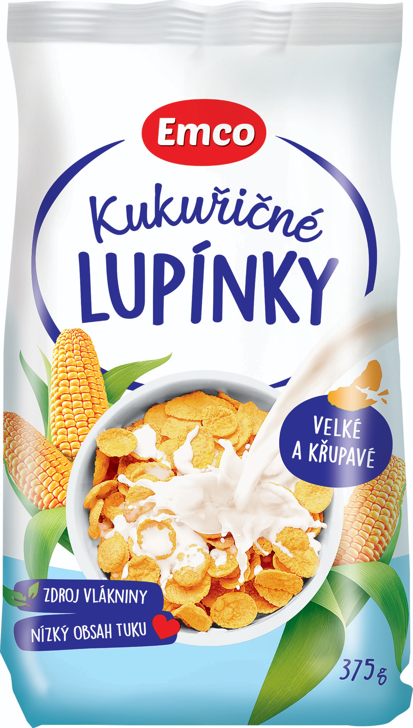 Emco Kukuřičné lupínky 375 g