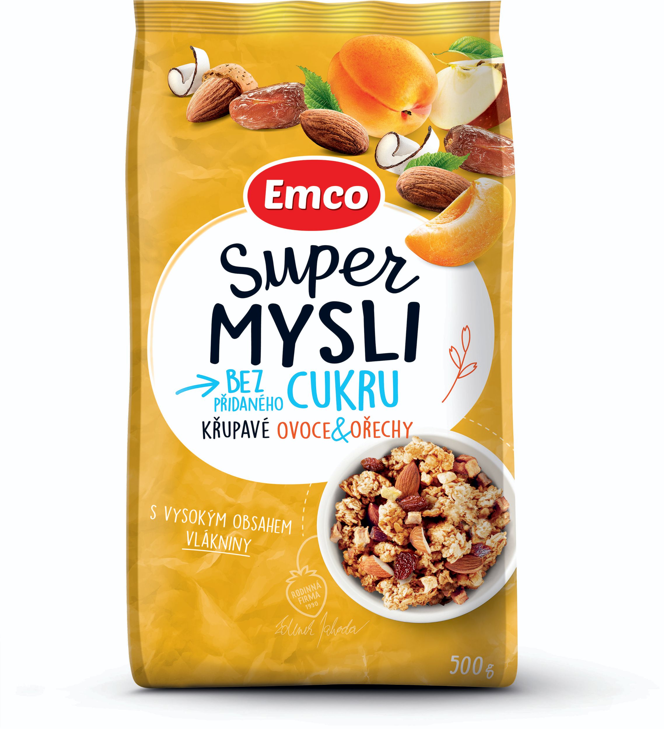 Emco Super mysli ovoce a ořechy 500g